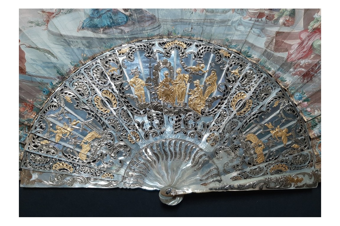 Offerings for the Victory, fan circa 1750-60