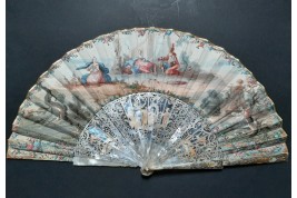 Offerings for the Victory, fan circa 1750-60