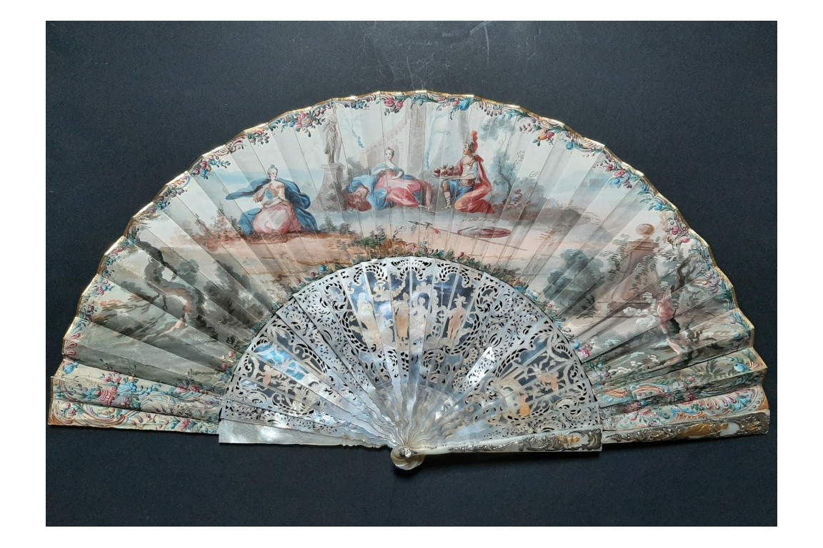 Offerings for the Victory, fan circa 1750-60