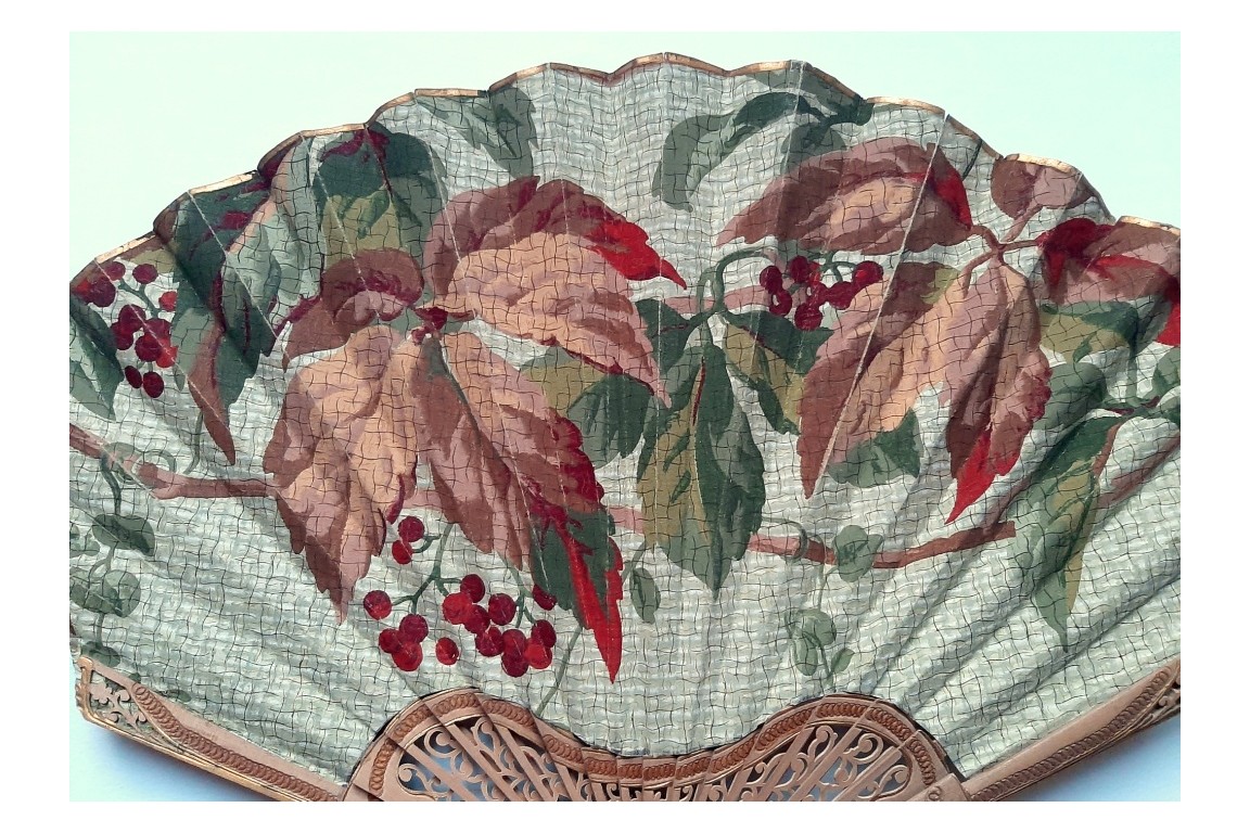 Wild grappe, fan circa 1900-1920
