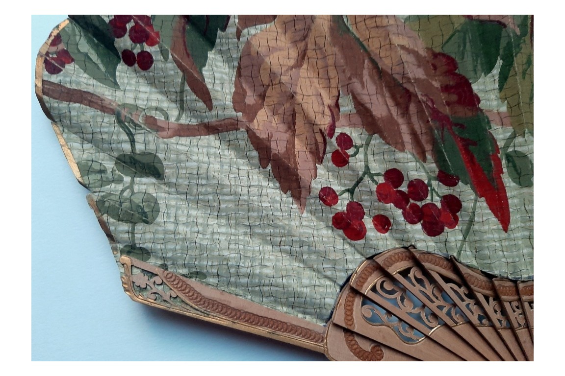 Wild grappe, fan circa 1900-1920