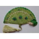 Beauty set, Art Deco novelty fan