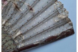 Iris, Duvelleroy fan, circa 1900
