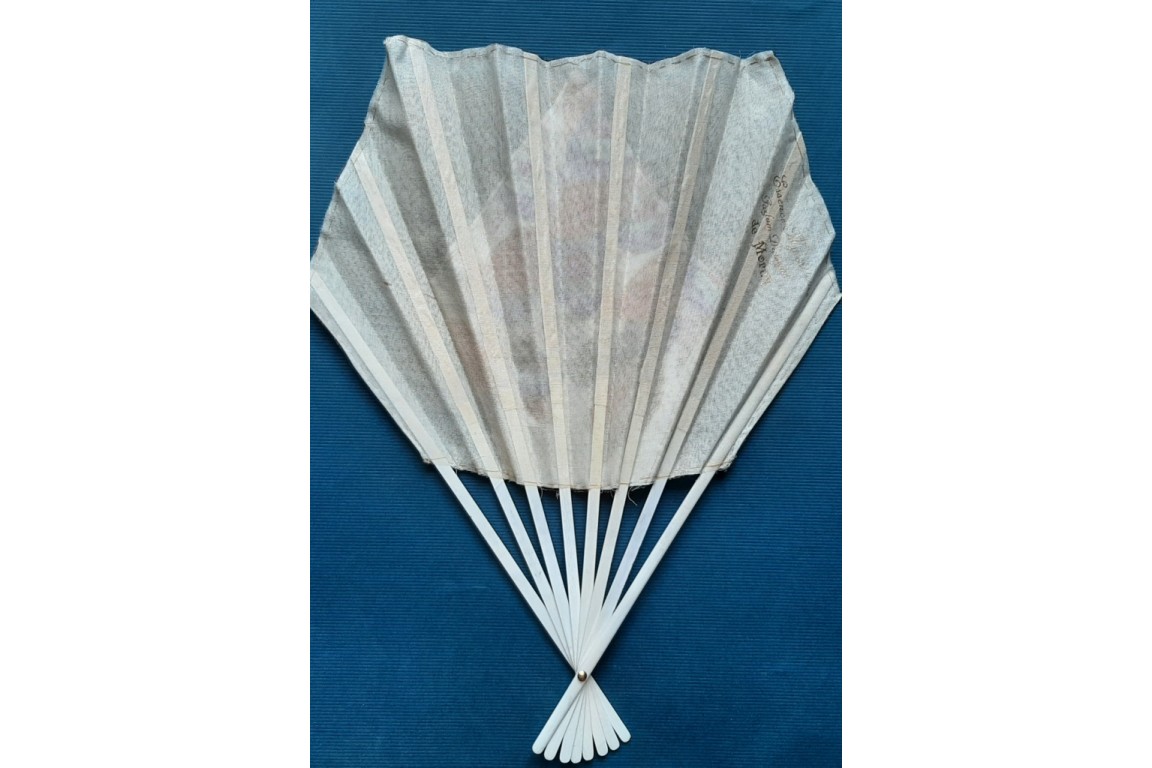 Perfum by Morny, Art Deco advertising fan