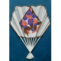 Perfum by Morny, Art Deco advertising fan