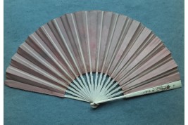 Roses by Billotey, fan circa 1890