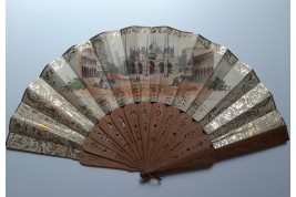 Saint Mark's Basilica in Venice, fan circa 1860