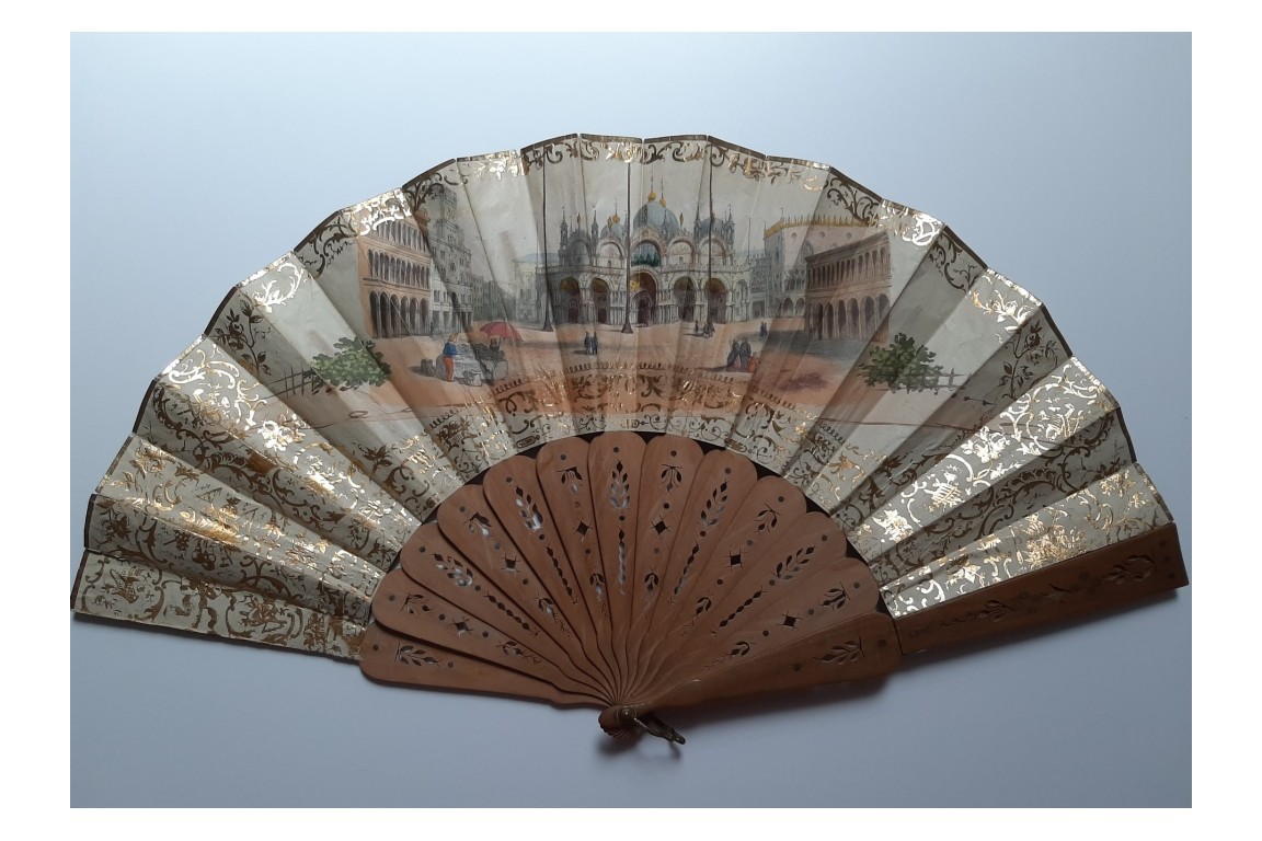 Saint Mark's Basilica in Venice, fan circa 1860