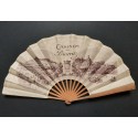 Casino of Biarritz,  advertising fan, 20th century