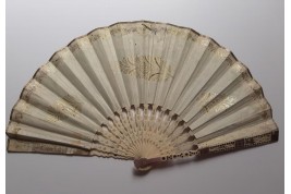 Italian landscape, fan circa 1825-35