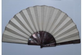 Angkor, fan by Berthaut and Duvelleroy, 1892