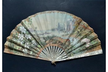 Cambodia, fan circa 1901