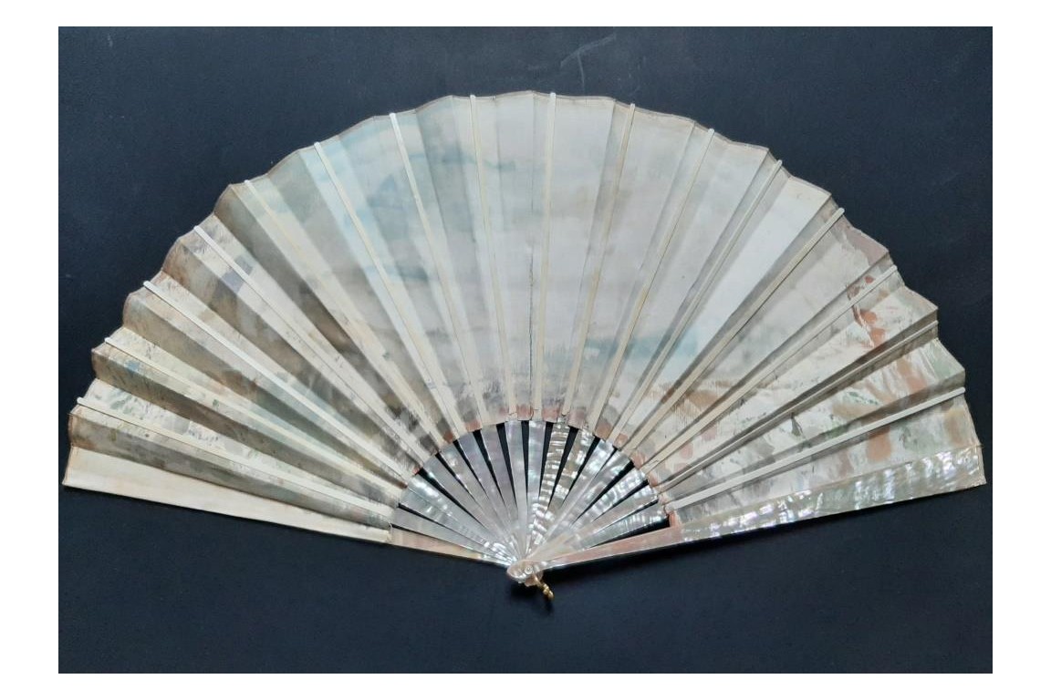 Cambodia, fan circa 1901