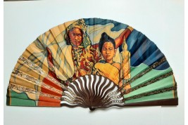 Colonial Exhibition, fan circa 1922