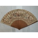 Trade in the port, giant fan, late 18th century