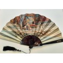 The geographer, late 19th century fan