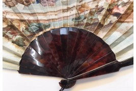 The geographer, late 19th century fan