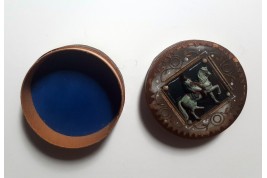 Napoleon on horseback, candies box