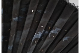 La nuit des chauve-souris, éventail vers 1890-95