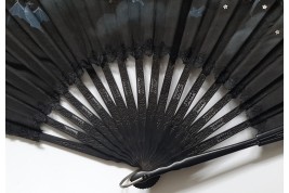 La nuit des chauve-souris, éventail vers 1890-95