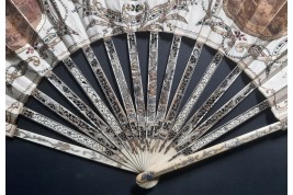 From the toddler to the pig, 19th century fan