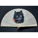 The cat of Hovens, fan circa 1905-10