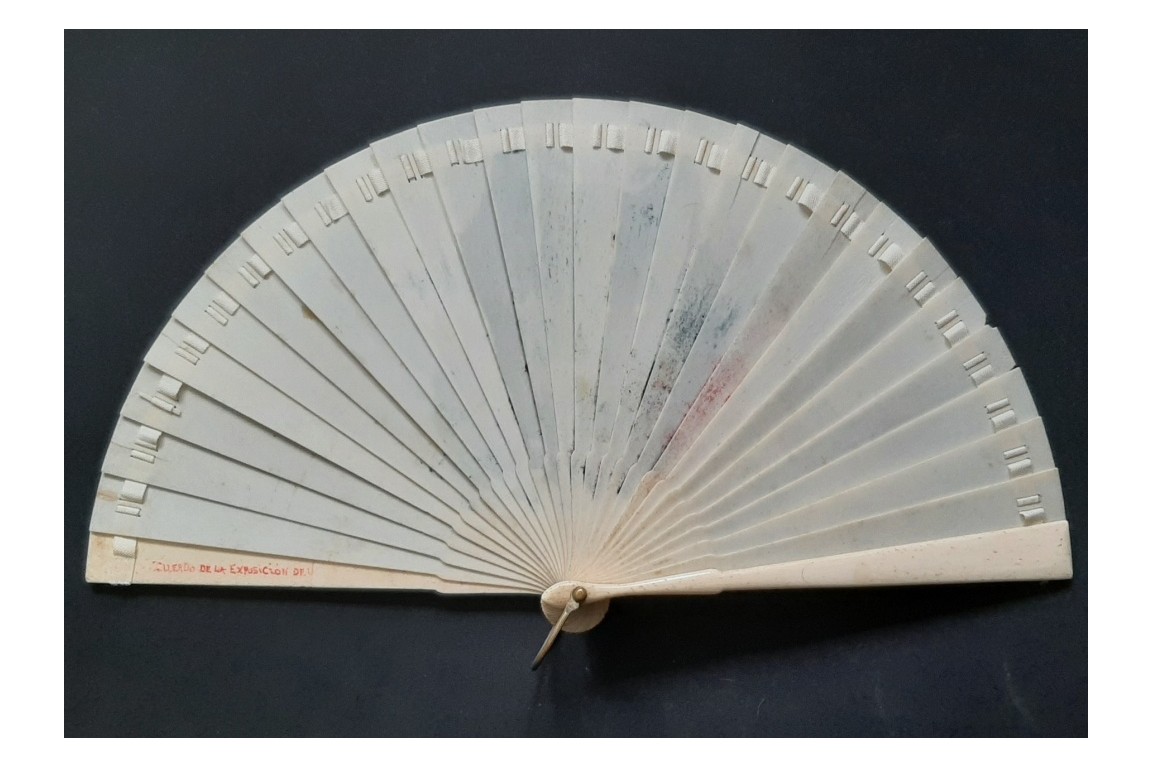 The cat of Hovens, fan circa 1905-10