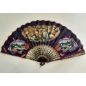 Fenghuang with pearl river, fan Canton, China, 19th century