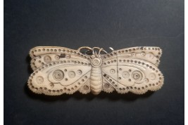 Le papillon, porte-aiguilles, fin XIXème