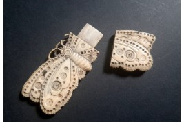 Le papillon, porte-aiguilles, fin XIXème