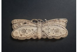 Le papillon, porte-aiguilles, fin XIXème