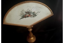 Birds by Cignaroli, fan leaf dated 1790