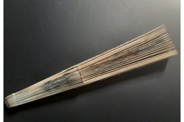 Macaw by Labarre, late 19th century fan