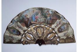 Music for love, fan circa 1770