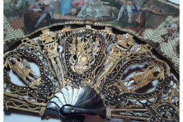 Music for love, fan circa 1770