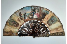 Music for love, fan circa 1770