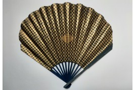 Piver, The blue dancer, fan for perfum Mismelis, circa 1921