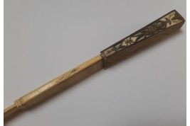 Puppets and the lovers, fan circa 1770-80
