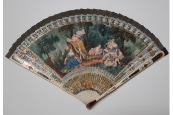 The muses, fan circa 1720
