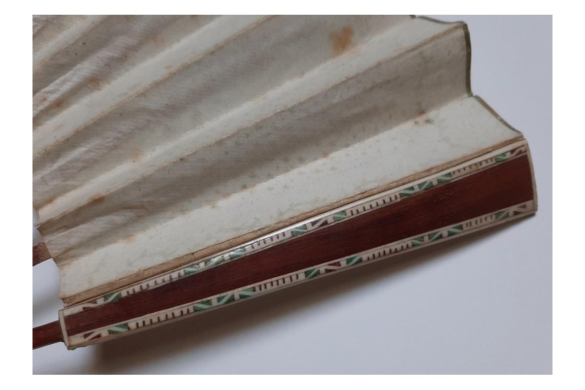 Nina or the woman crazed with love, fan for an opera, 1786-90