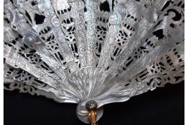 Spanish dance, fan circa 1860