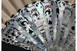 Spanish dance, fan circa 1860