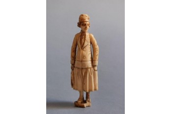 The Polletais fisherman or the art from Dieppe, 19th century needle case