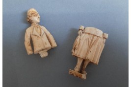 The Polletais fisherman or the art from Dieppe, 19th century needle case