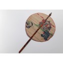 Maki-uchiwa, Japanese fan, late 19th century