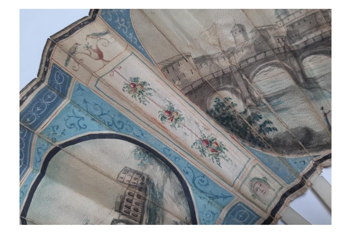 Castel San Angelo, Grand Tour fan circa 1780-90