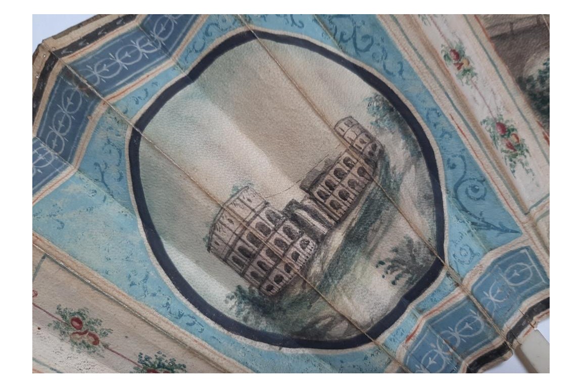 Castel San Angelo, Grand Tour fan circa 1780-90