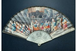 Girandola of the Castel Sant' Angelo, fan circa 1690-1700