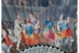 Girandola of the Castel Sant' Angelo, fan circa 1690-1700