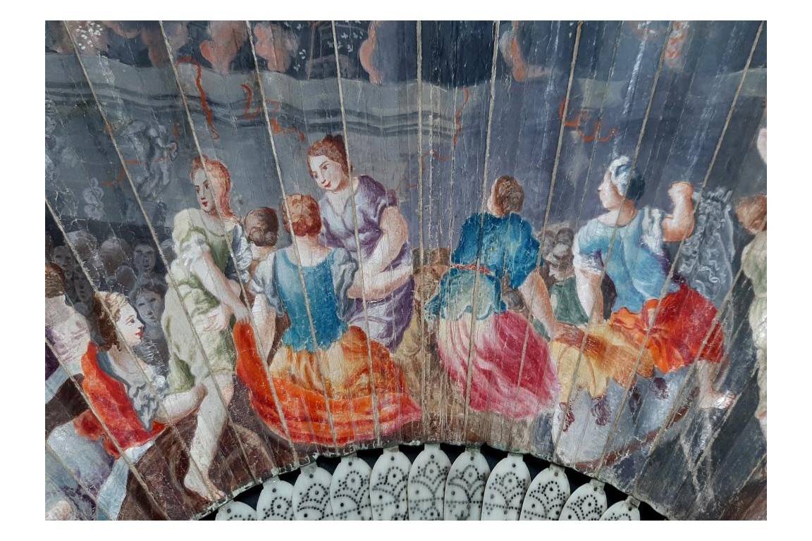 Girandola of the Castel Sant' Angelo, fan circa 1690-1700